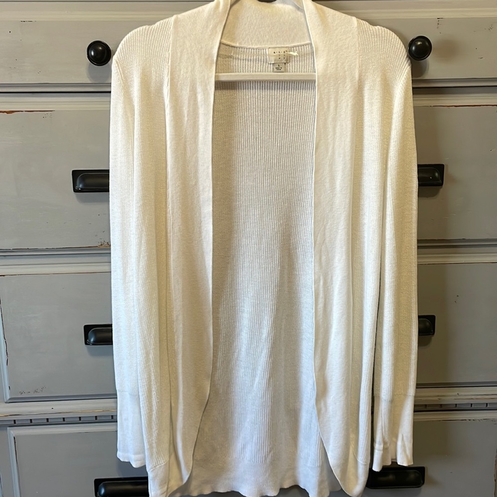 Women’s Target White Open Cardigan